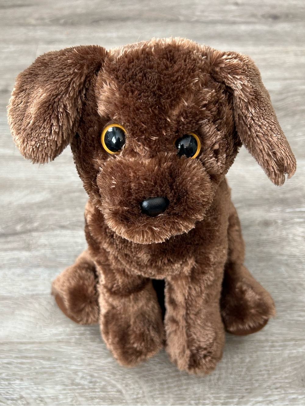 Ty Harley 10” Chocolate Lab Brown Plush Puppy Dog Toy 2014